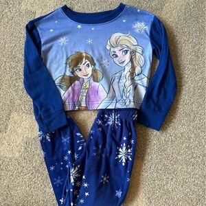 Blue Frozen Pajama Set
